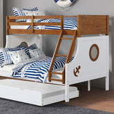Nautia Twin/Full Bunk Bed Model Fm-Bk629Ak-Bed By Furniture Of America